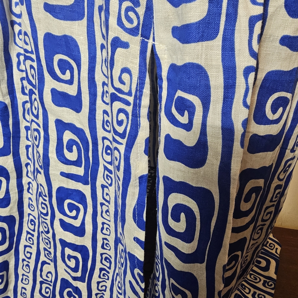 Faithfull The Brand Linen Maxi Dress Size 4 Boho Strapless Resort Vacation Greek - Picture 9 of 15